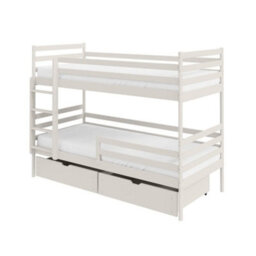 Arte Gusto Cotton Wooden Bunk Bed 90 X 200Cm - No Mattress - thumbnail 1