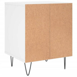 Vidaxl Bedside Cabinet White 40X35X50 Cm Engineered Wood - thumbnail 6