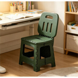 Green S-Folding Step Stool Camping Chairs Portable Folding Outdoor Beach Picnic Chair - thumbnail 4