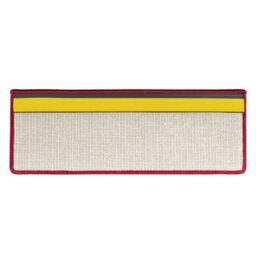 Floordirekt Sphinx Self Adhesive Edged Soft Shaggy Stair Tread Mat For Indoor Stairs Rectangular Red 23.5 X 65 Cm - thumbnail 2