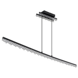 Luminosa Lighting Luminosa Hilton Bar Pendant Ceiling Light Matt Black Led 3000K - thumbnail 3