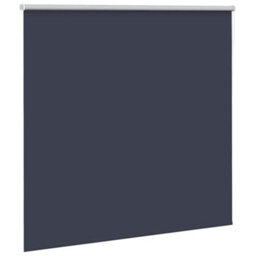 Berkfield Durable Roller Blind Blackout Marine 165X150 Cm Fabric Width 161.6 Cm Polyester - thumbnail 3