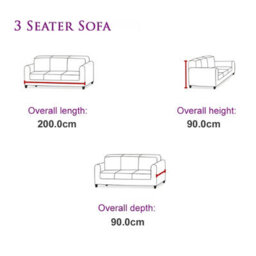 SquareBoxx Capri Jumbo Cord Sofa, 3+2 Cream - thumbnail 3