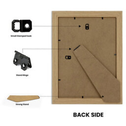Ak Frames Light Oak 12X10 Frame With 6X4 Mount And Perspex Front - thumbnail 3
