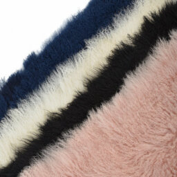 Fenland Sheepskin Fenland Luxury Mongolian Real Lamb Rug - Pink (120 Cm X 60 Cm) - thumbnail 5