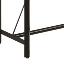 Vidaxl Bar Table 180X70X107 Cm Solid Wood Mango And Iron - thumbnail 6