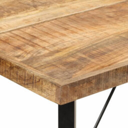 Vidaxl Bar Table 180X70X107 Cm Solid Wood Mango And Iron - thumbnail 5