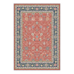 Decoranddecor Area Rugs, Living Room Rugs, Washable Rugs, 160X230Cm, Non-Slip, Pet Friendly, Low Pile, Persian Rug - Nara - thumbnail 3