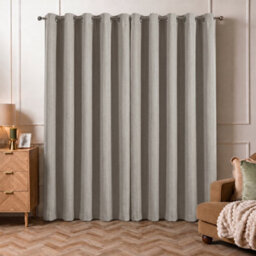 Aspire Homeware Mink Linen 100% Blackout Curtain-Thermal Insulated Eyelet Room Darkening Window Curtain Pair (W)168Cmx(D)183Cm - thumbnail 9
