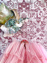 The Rugs Carina Collection  Rugs In Pink 6962 Non-Slip Machine Washable - thumbnail 9
