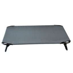 Actiaspet Elevated Dog Bed Pet Cat Raised Folding Camping Cot Indoor Outdoor Waterproof Large Grey