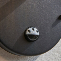 Luminosa Eldon Globe Wall Lamp Textured Black, Ip44 - thumbnail 7