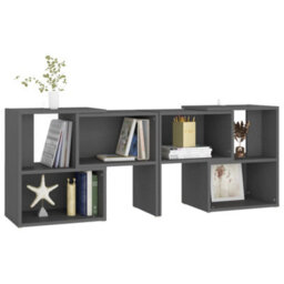 Berkfield Tv Cabinet Grey 104X30X52 Cm Engineered Wood - thumbnail 5