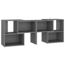 Berkfield Tv Cabinet Grey 104X30X52 Cm Engineered Wood - thumbnail 2