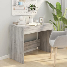 Vidaxl Desk Grey Sonoma 101X50X76.5 Cm Engineered Wood Desks - thumbnail 3