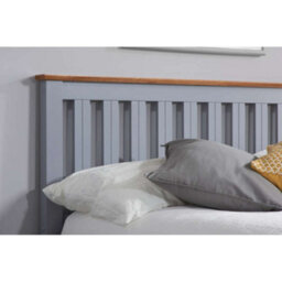 Birlea Phoenix Small Double Ottoman Bed Stone Grey - thumbnail 5
