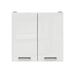 Impact Furniture Kitchen Wall Unit Cabinet Cupboard 600mm Upper Storage Chalk White Gloss Doors 60Cm Modern Budget Junona - thumbnail 6