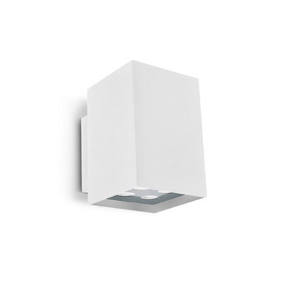 Luminosa Lighting Luminosa Afrodita Outdoor Led Up Down Light White Ip55 17.4W 4000K
