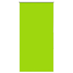 Berkfield Roller Blind Blackout Leaves Green 70X150 Cm Fabric Width 65.7 Cm Polyester - thumbnail 1