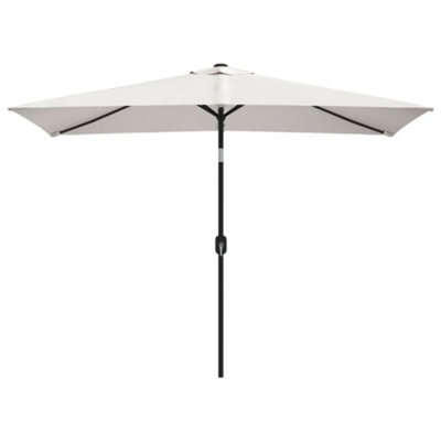 Berkfield Parasol 200 X 300 Cm Sand White Rectangular - image 1