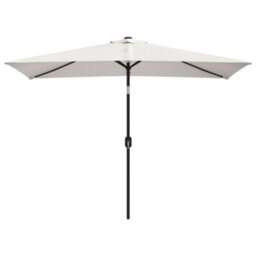 Berkfield Parasol 200 X 300 Cm Sand White Rectangular - thumbnail 1