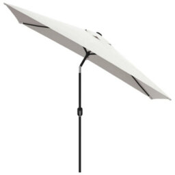 Berkfield Parasol 200 X 300 Cm Sand White Rectangular - thumbnail 2