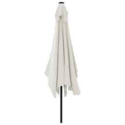 Berkfield Parasol 200 X 300 Cm Sand White Rectangular - thumbnail 3