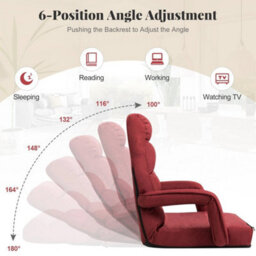 Lounge Chair  6-Level Adjustable Backrest - thumbnail 5