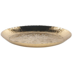 Beliani Set Of 2 Trinket Dishes Sadane Metal Gold - thumbnail 5