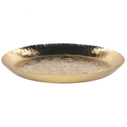 Beliani Set Of 2 Trinket Dishes Sadane Metal Gold - thumbnail 6