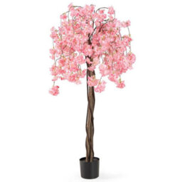 163Cm Tall Artificial Cherry Blossom Tree - thumbnail 1