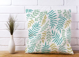 Warren Reed Designer Multicolor Leafs And Branches Cushions 45Cm X 45Cm - thumbnail 2
