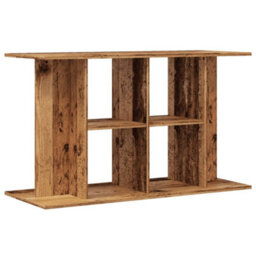 Walplus Old Wood Aquarium Stand 100X40X60 Cm Engineered Wood - Fish Tank Cabinet - thumbnail 2