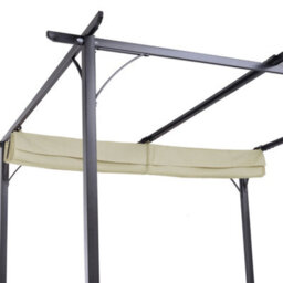 Outsunny 3X3M Outdoor Pergola Metal Gazebo Porch Awning Retractable Canopy - thumbnail 8