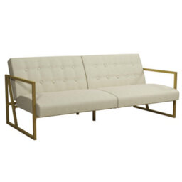 Dorel Cl Lexington Modern Futon Ivory