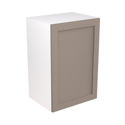 Kitchen Kit Cashmere Matt Shaker Door Boiler Housing Wall Unit Cabinet Soft Close Flatpack - 600X900mm - image 1