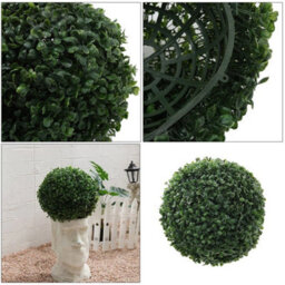 Large Size Decoration Artificial Plastic Plant Ball Garden Wedding Hanging Grass - thumbnail 4