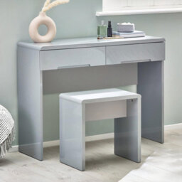 Oakham Premium Midtown Dressing Stool - Grey - thumbnail 4