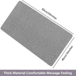 40X60Cm Shower Mat For Inside Shower Non-Slip Anti Mould Pvc Bath Mat - thumbnail 2