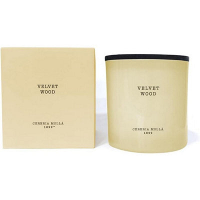 Cereria Molla Large Glass Candle - Velvet Wood - image 1