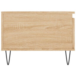 Berkfield Modern Coffee Table Sonoma Oak 90X50X36.5 Cm Engineered Wood - thumbnail 7