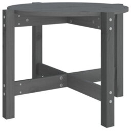 Walplus Coffee Table Grey  62.5X45 Cm Solid Wood Pine - thumbnail 2