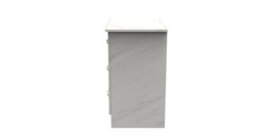 Hampshire 3 Drawer Chest Of Drawers In Marble (Ready Assembled) - thumbnail 2