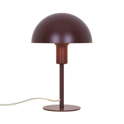 Nordlux Ellen Metal Table Lamp Dome Shade Red,mains - image 1