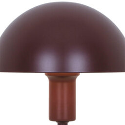 Nordlux Ellen Metal Table Lamp Dome Shade Red,mains - thumbnail 2
