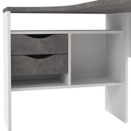 Furniture To Go Function Plus Corner Desk White And Grey 2 Drawers  (W) 145.1 X (H) 76.8 X (D) 81Cm - thumbnail 9