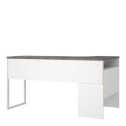 Furniture To Go Function Plus Corner Desk White And Grey 2 Drawers  (W) 145.1 X (H) 76.8 X (D) 81Cm - thumbnail 5