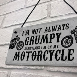Red Ocean Motorcycle Gifts For Men Funny Biker Gift For Dad Grandad Uncle Man Cave Garage Sign Gifts For Him - thumbnail 7