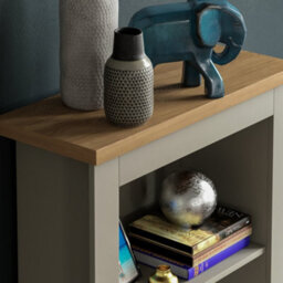 Lassic Vida Designs Arlington Grey 4 Tier Bookcase Freestanding Shelving Unit (H)1400mm (W)600mm (D)240mm - thumbnail 6
