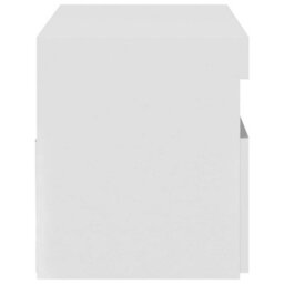 Vidaxl Tv Cabinet With Led Lights White 75X35X40 Cm - thumbnail 6